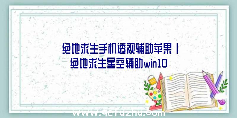 「绝地求生手机透视辅助苹果」|绝地求生星空辅助win10